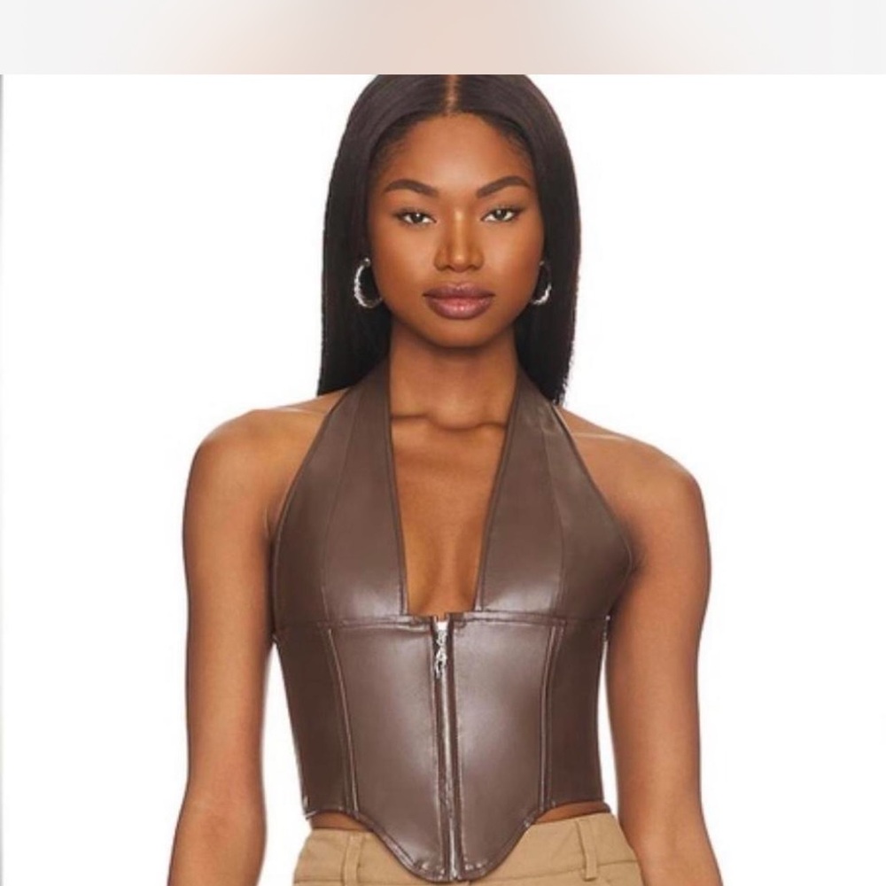 Miaou Mara corset brown